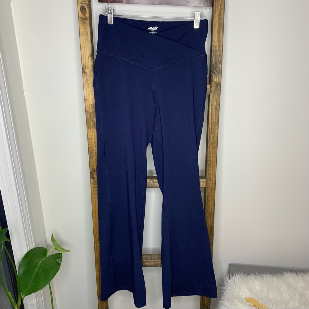 Avia Blue Stretch Flare Athletic Pants